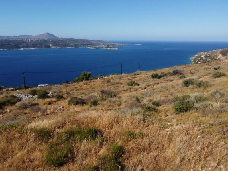 Megala Chorafia Atemberaubendes Grundstück mit Meerblick zum Verkauf in Aptera, Apokoronas Grundstück kaufen